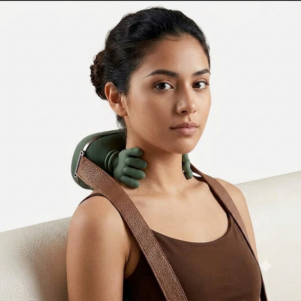 Masajeador Tortuga para Cuello y Hombros