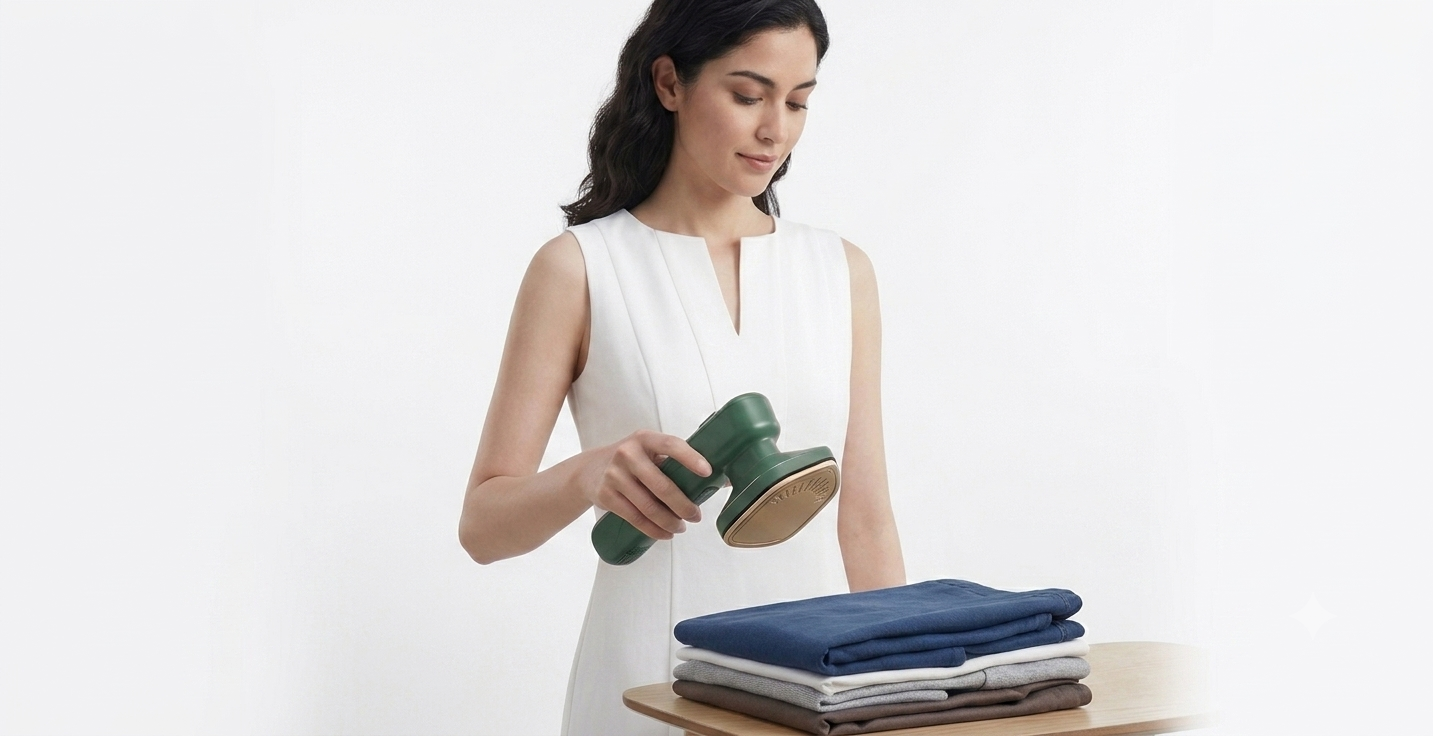Mini Plancha A Vapor De Ropa Portatil